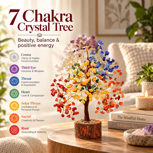 7 Chakra Crystal Tree of Life