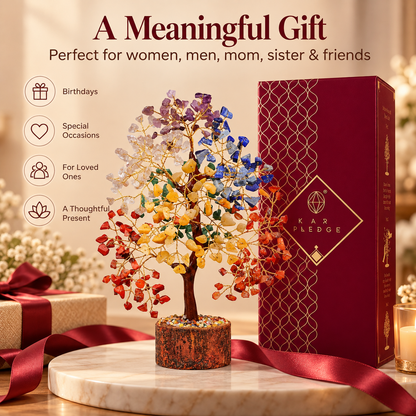 7 Chakra Crystal Tree of Life
